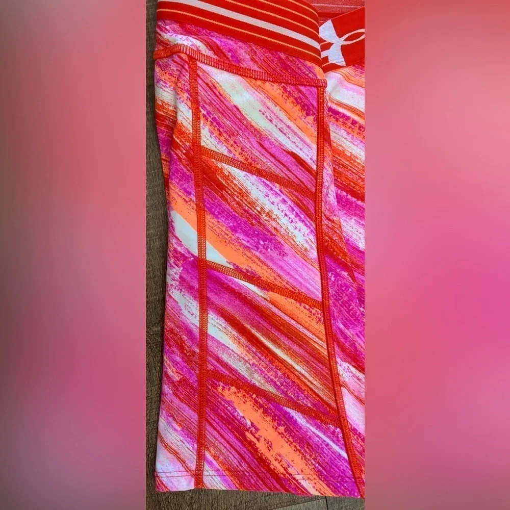 Under Armour women’s compression printed softball activewear shorts medium